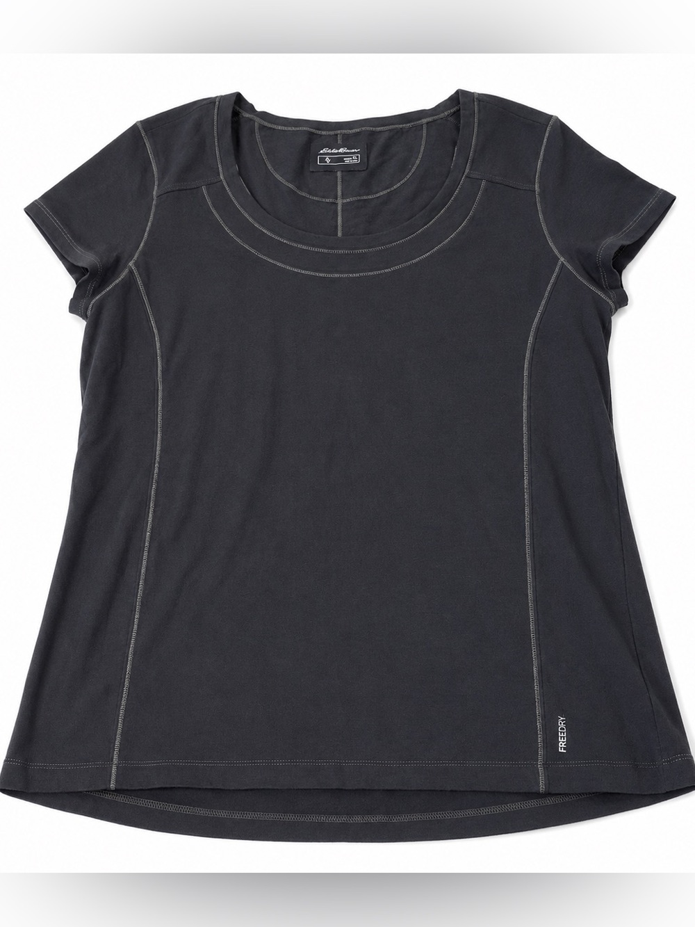 EUC Eddie Bauer women’s FreeDry short-sleeve performance T-shirt—sz XL
